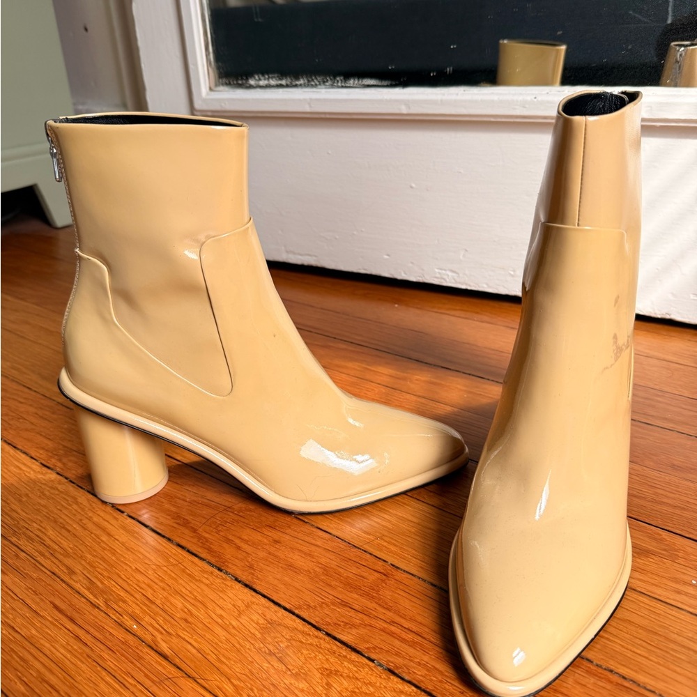 rag & bone tan/cream ankle boots - Picture 3 of 16